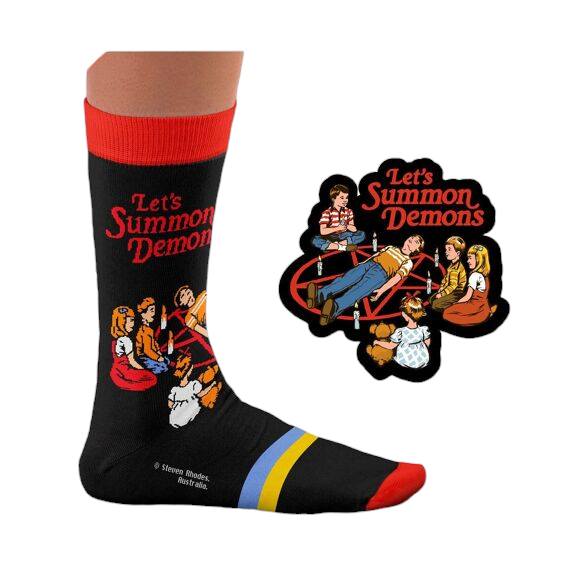 Chaussettes Invocation des démons
