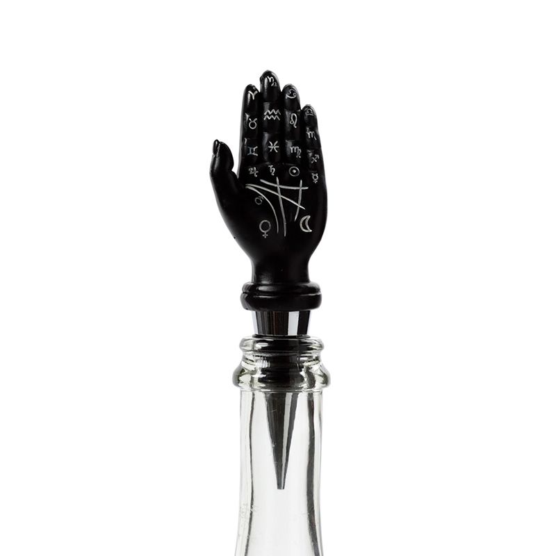 Bouchon de Bouteille Main Mantra Paume de Main Tarot
