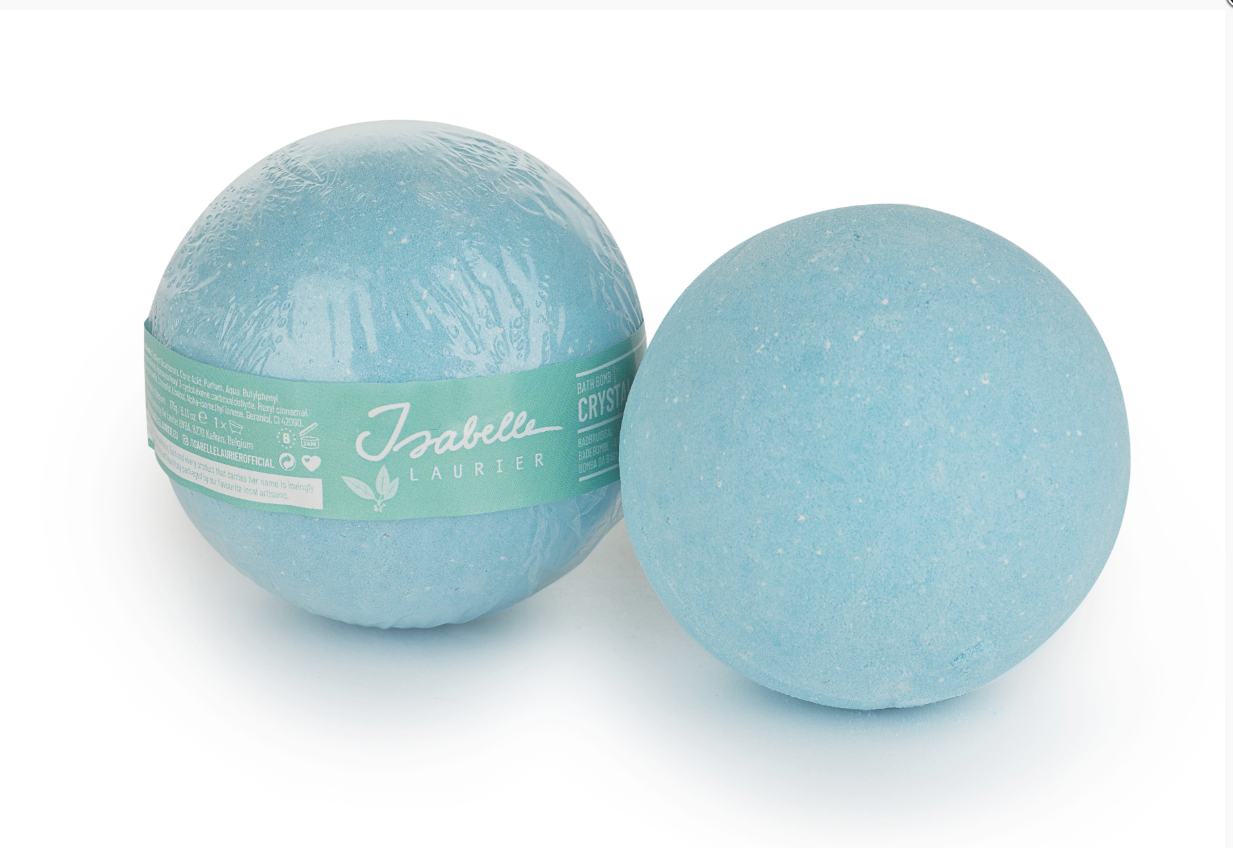 Boules effervescentes bleu océan - Isabelle Laurier