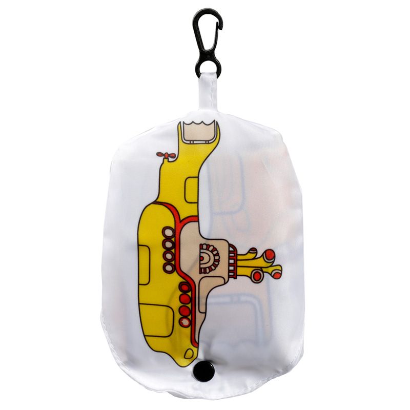 Sac tote bag Shopping Pliable beatles Yellow Submarine - Sous-marin Jaune