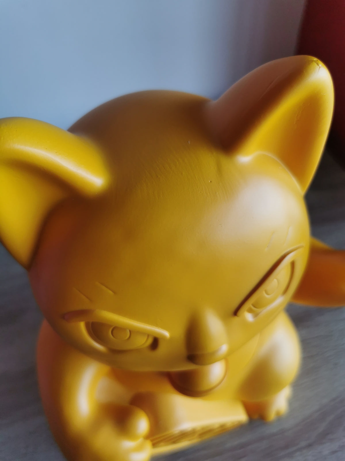 ( Défaut ) grande figurine de chat chanceux blanc maki neko fuck