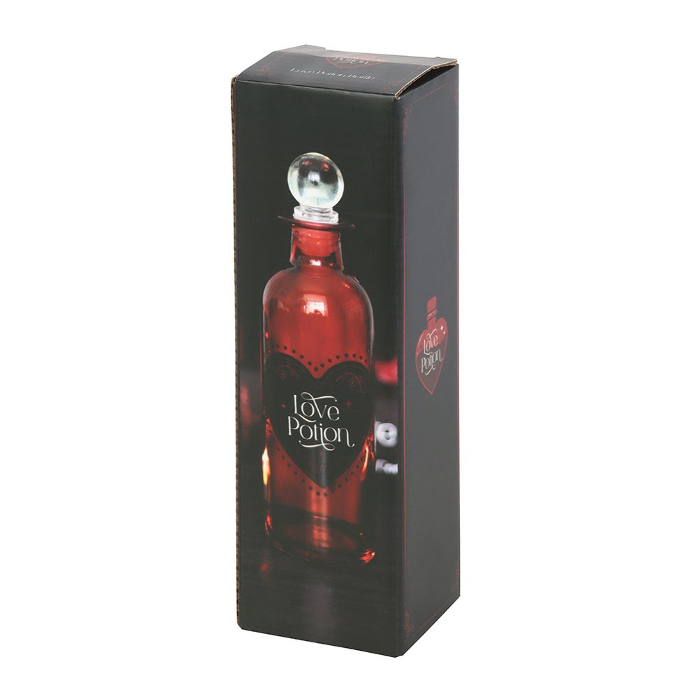 Bouteille décorative en verre " love potion "