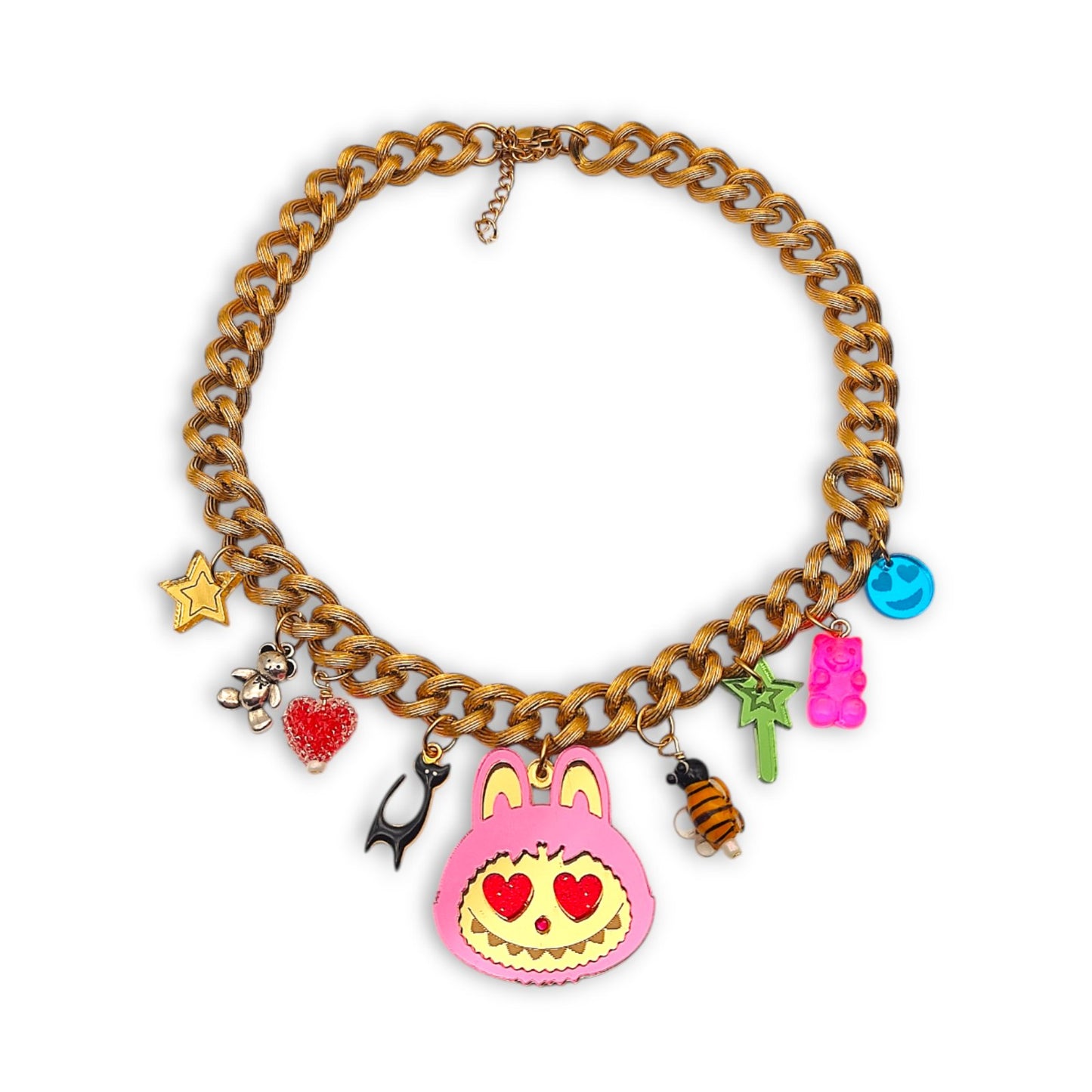 Collier Dream parade labubu rock n' roll