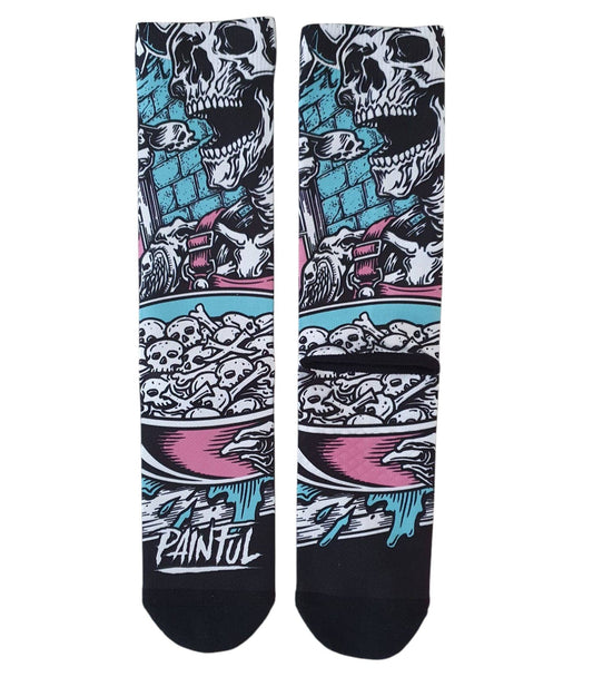 Chaussettes Painful Flakes skull