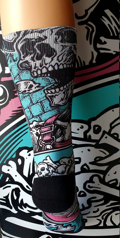 Chaussettes Painful Flakes skull