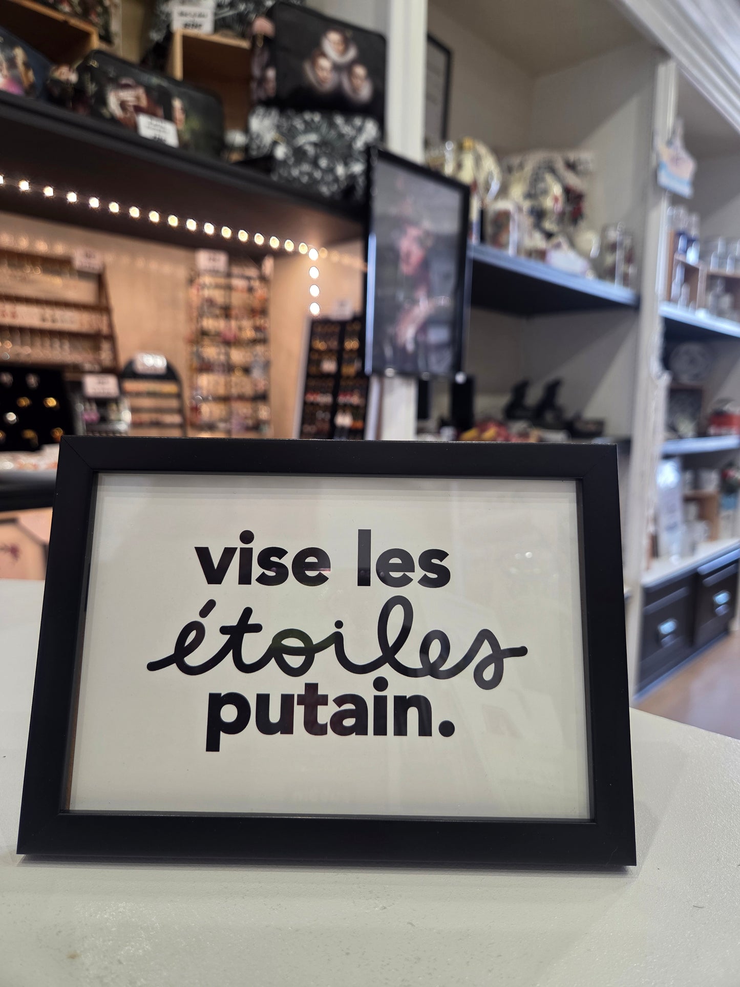 Cadre noir " vise les étoiles putain "