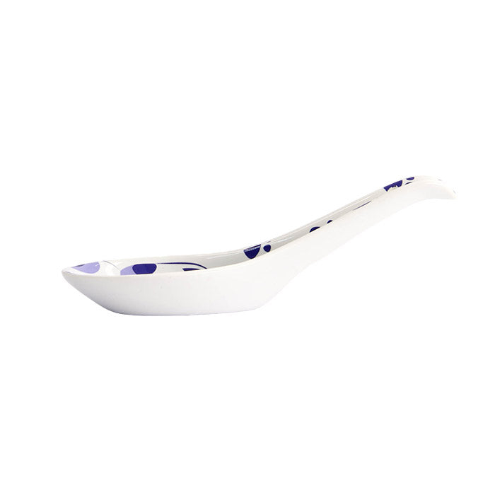 Cuillère a ramen maneko chat bleu kawaii
