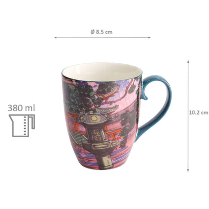 Mug / tasse Motif temple japonais