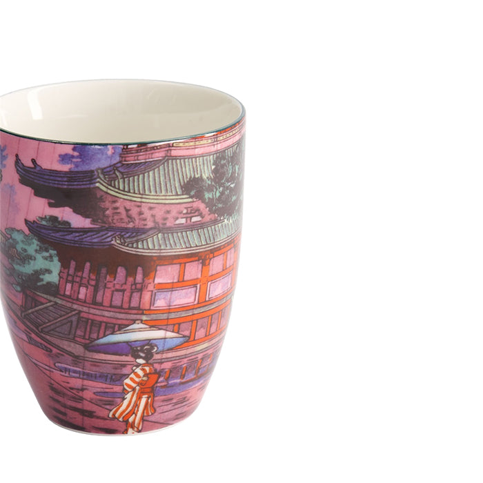 Mug / tasse Motif temple japonais
