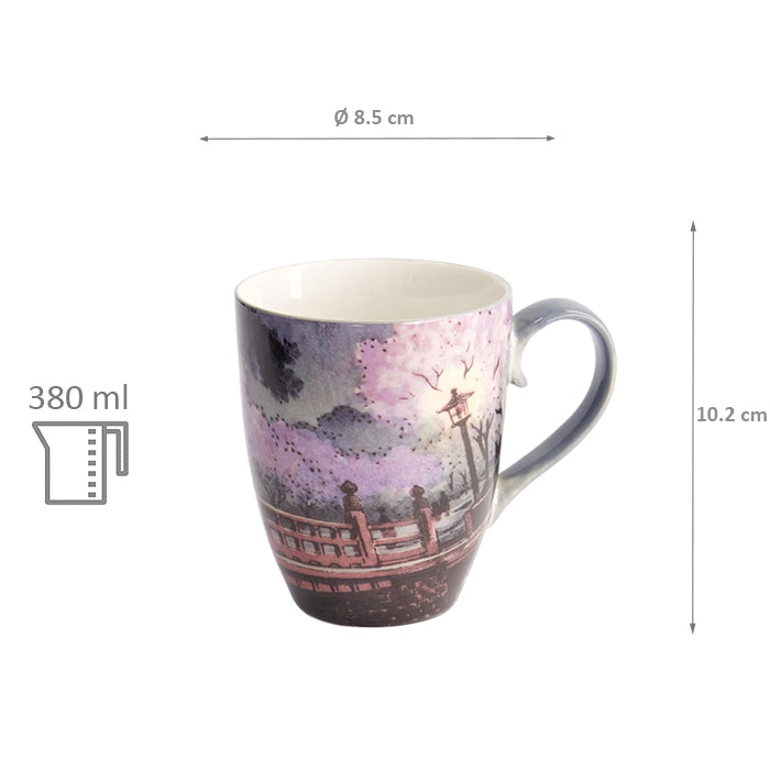 Mug / tasse bashi paysage japonais