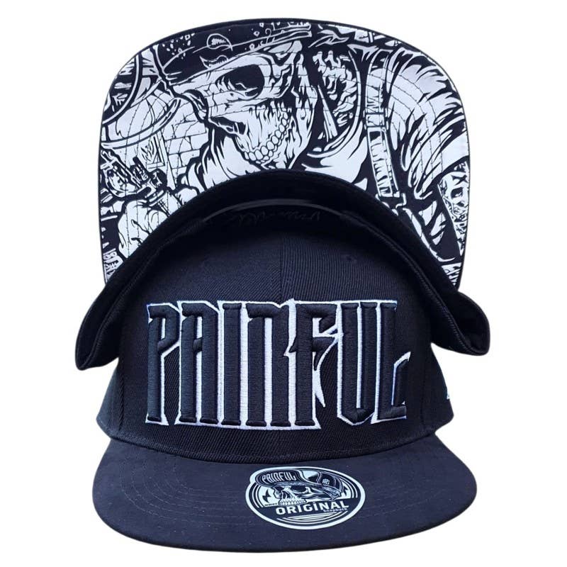 Casquette Snapback Painful STUDIO V2 squelette tatto