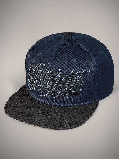 Casquette Snapback blue lagoon skull