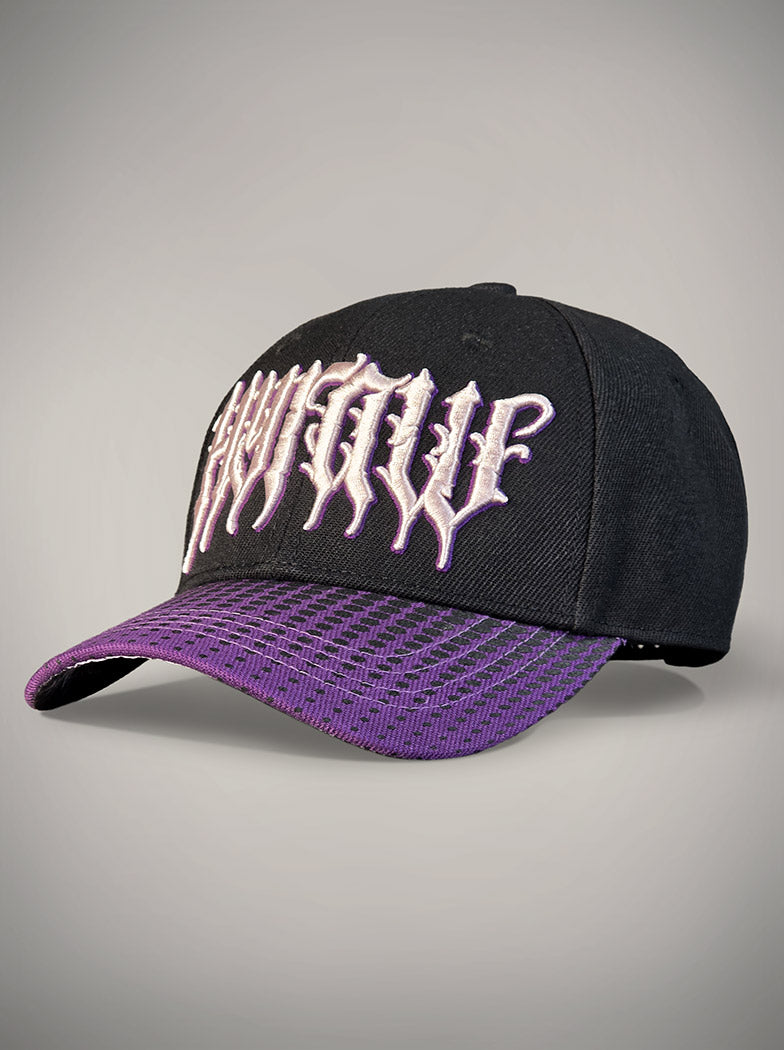 Casquette petite taille Raccoon violette et noir
