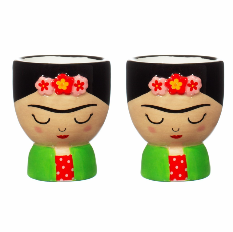 2 coquetier Frida Kahlo