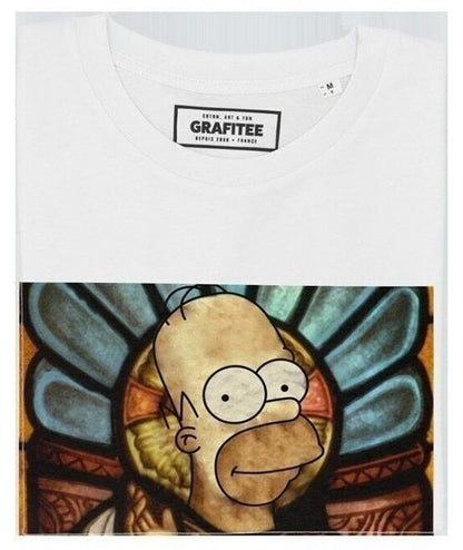 Tee shirt God Homer Simpson dieu de l'humour