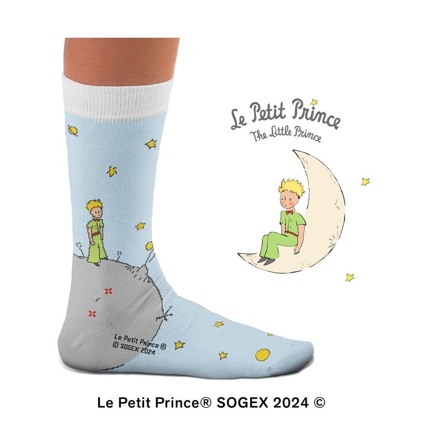 Chaussettes astéroïdes Le petit Prince