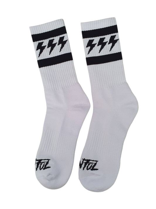 Chaussettes Painful éclairs métal rock