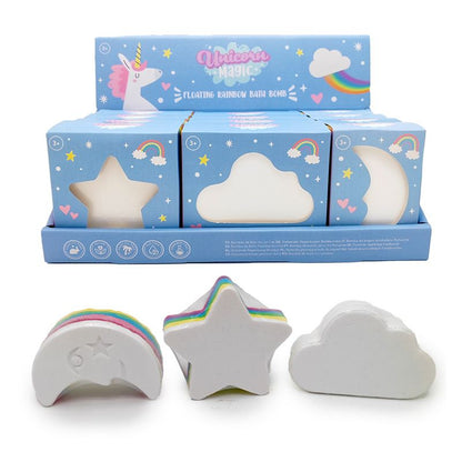 Bombe de Bain Flottante Licorne - Unicorn Magic Rainbow