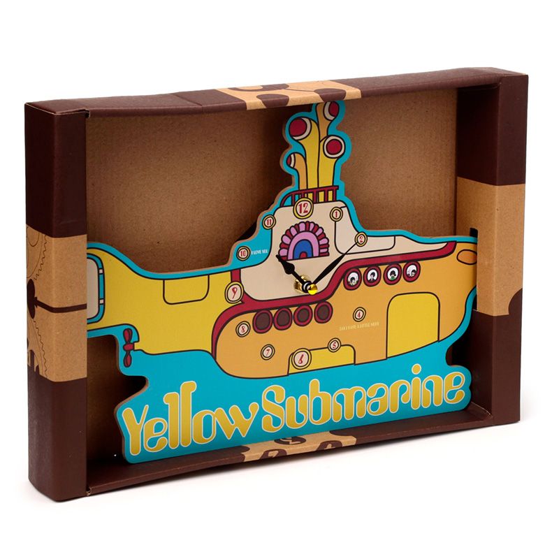 Horloge Beatles Yellow Submarine - Sous-marin