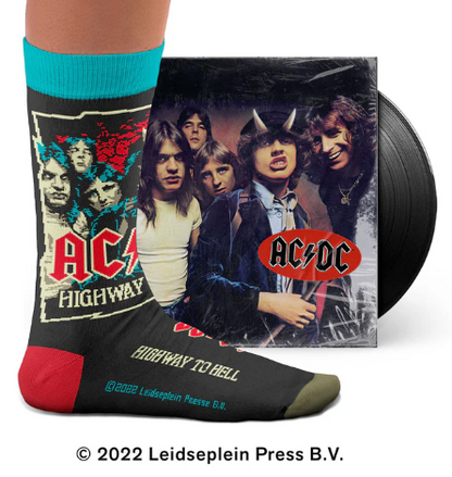 Chaussette ACDC « Highway to Hell »