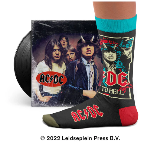 Chaussette ACDC « Highway to Hell »