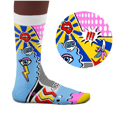 Chaussette Pop Art