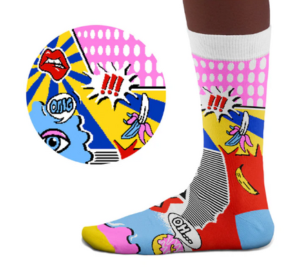 Chaussette Pop Art