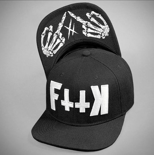 Casquette fuck Hyraw squelette