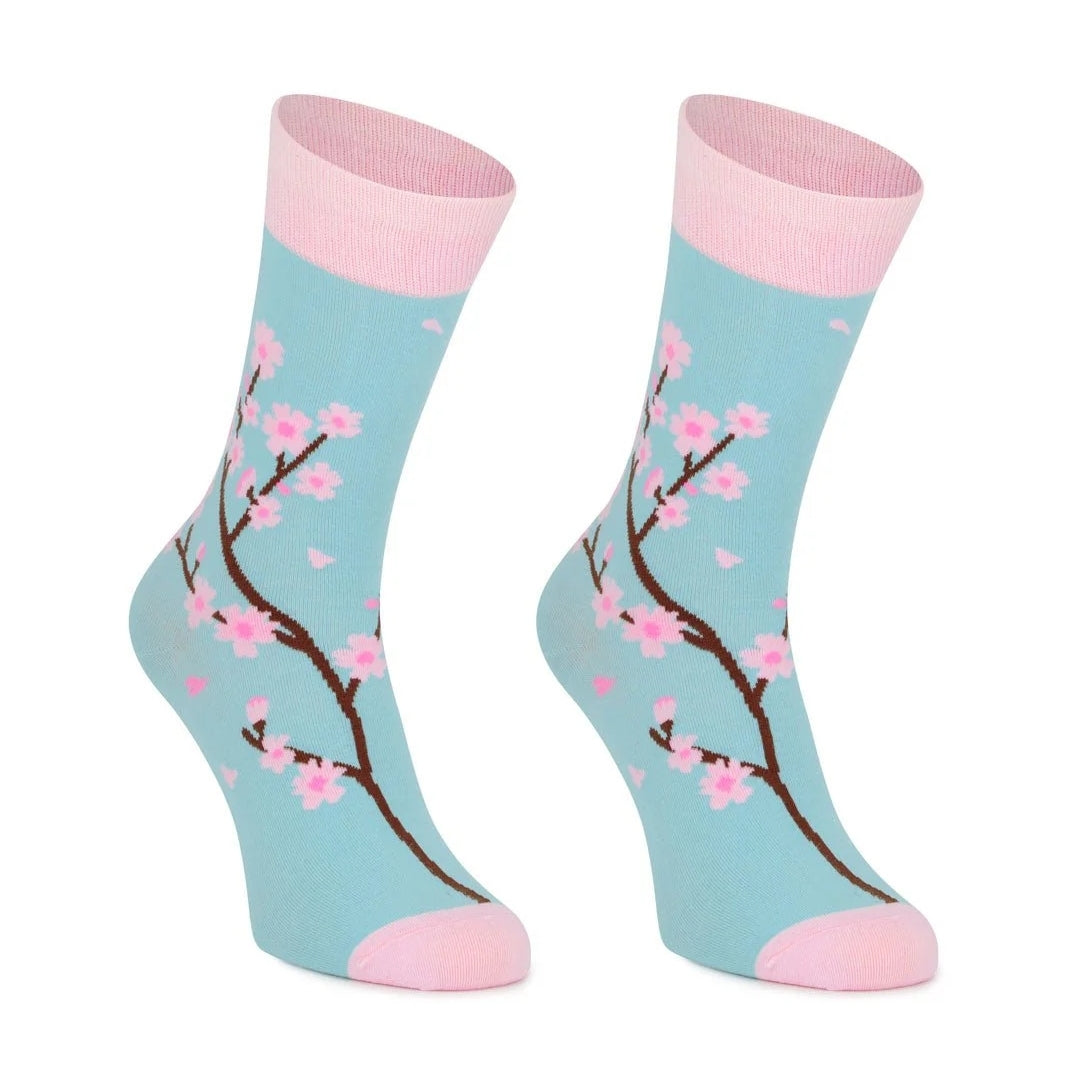 Chaussette Fleur de cerisier kylie crazy