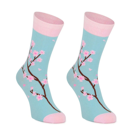 Chaussette Fleur de cerisier kylie crazy