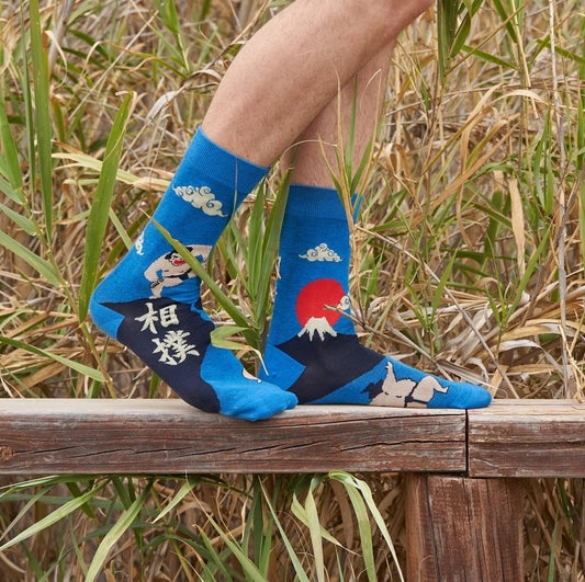 Chaussette sumo et dragon kylie crazy