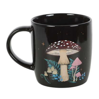 Tasse aux champignons forestiers