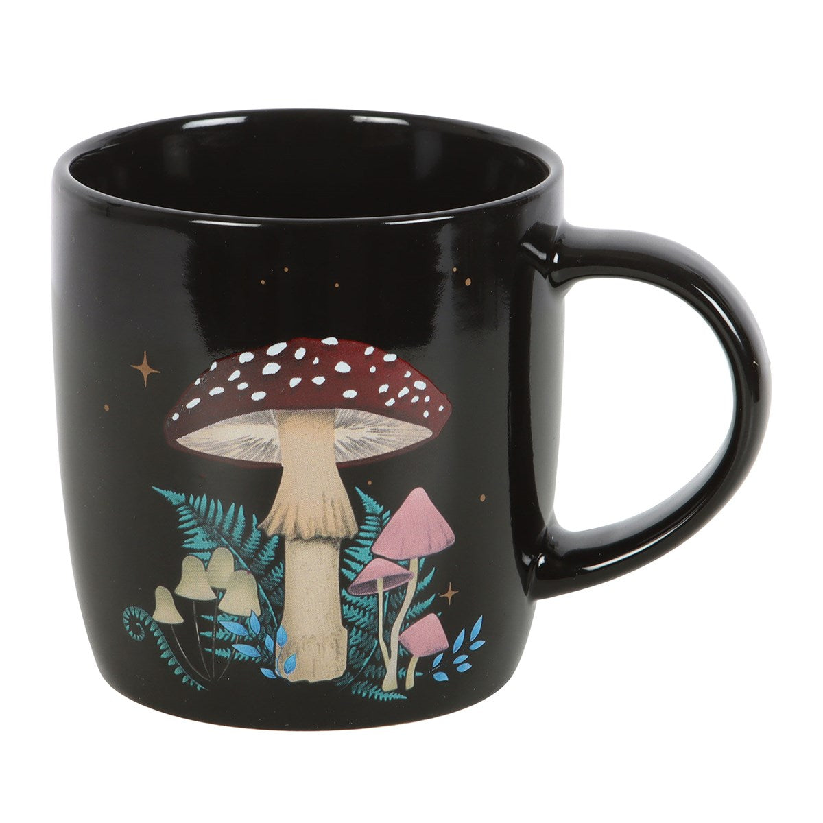 Tasse aux champignons forestiers