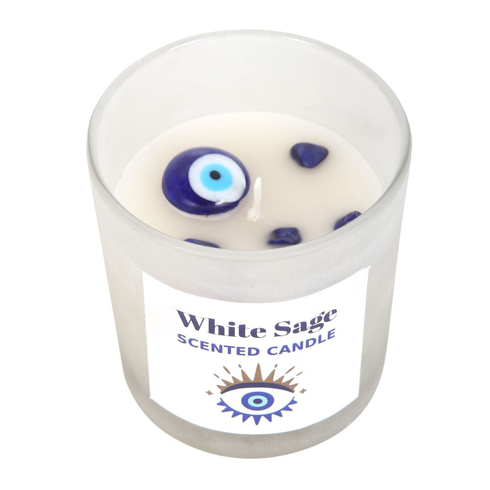 Bougie de protection " All Seeing Eye " contre les ondes négatives purifie et apaise