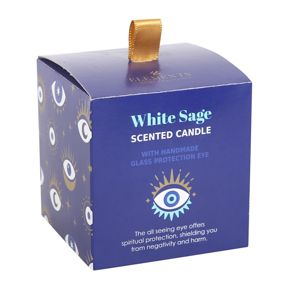 Bougie de protection " All Seeing Eye " contre les ondes négatives purifie et apaise