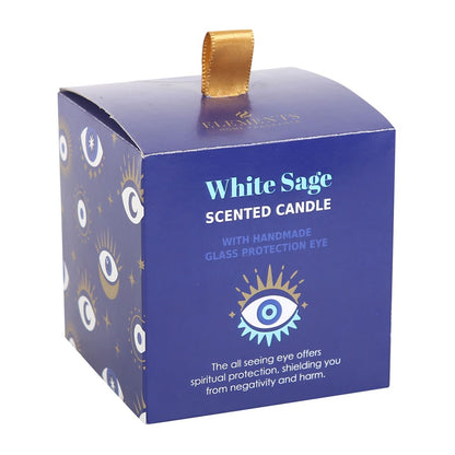 Bougie de protection " All Seeing Eye " contre les ondes négatives purifie et apaise