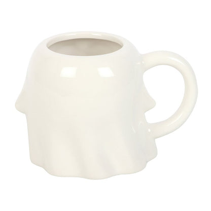 Tasse / mug fantome des année 60 groovy avec lunette de soleil fleur