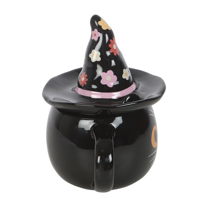 DEFAUT Mug / tasse chat avec son chapeau de sorcière