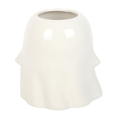 Pot de fleur fantome avec lunette fleur année 60 groovy