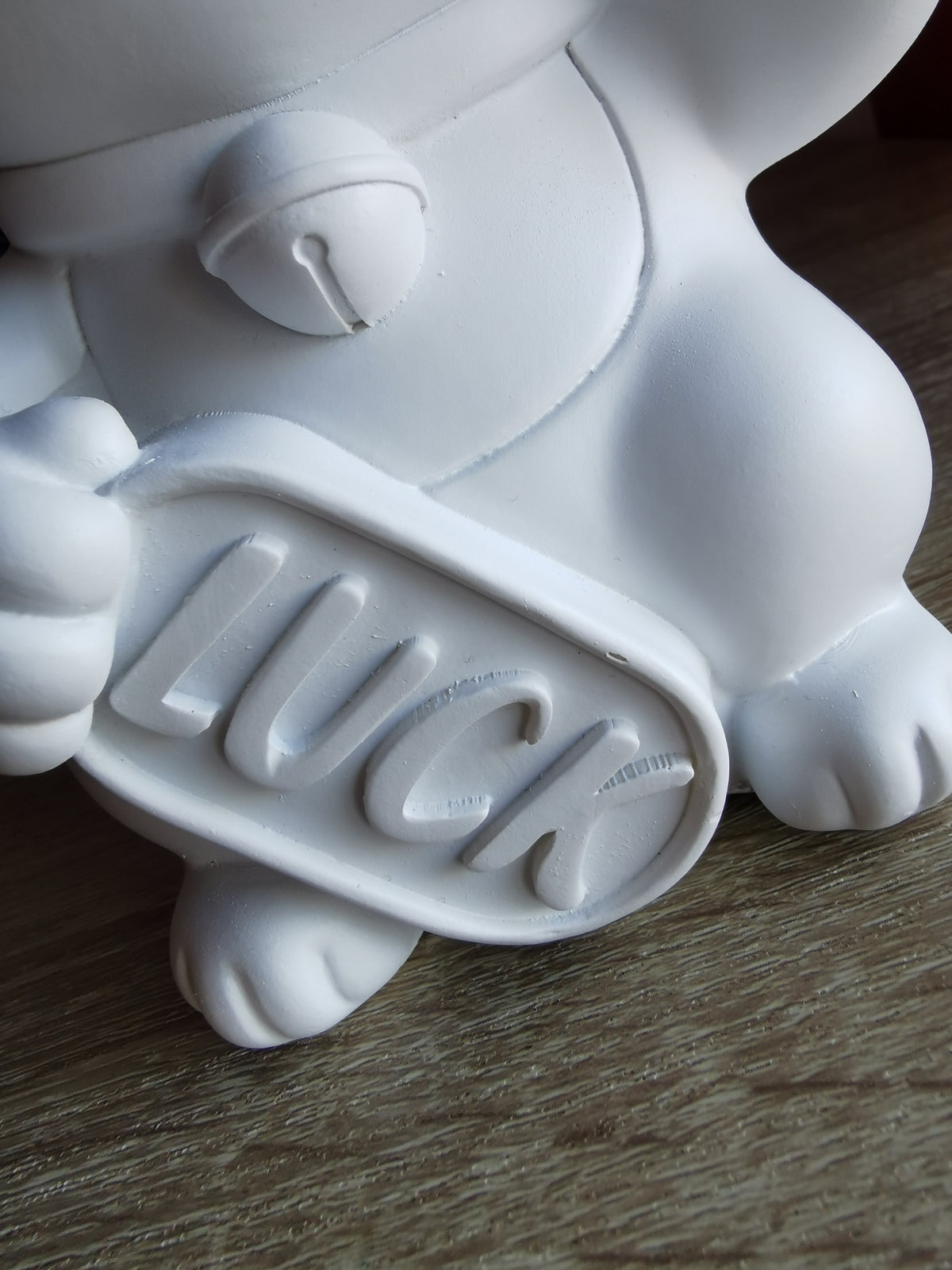 ( Défaut ) Petite figurine de chat chanceux blanc maki neko fuck