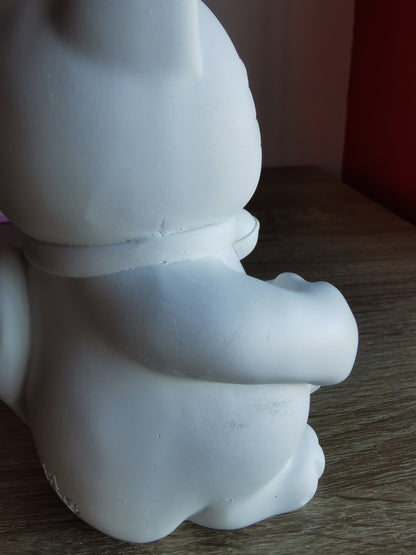 ( Défaut ) Petite figurine de chat chanceux blanc maki neko fuck