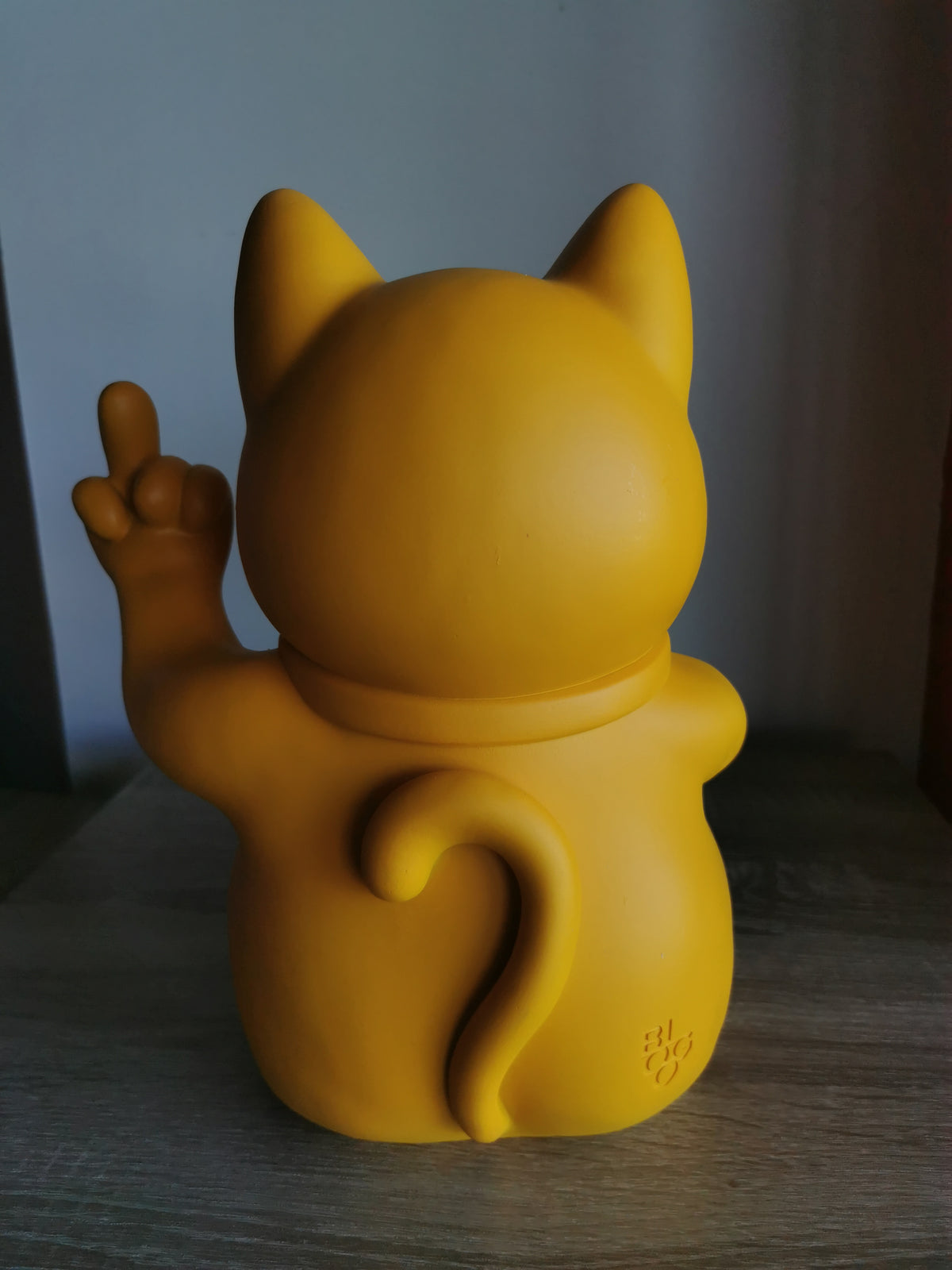 ( Défaut ) grande figurine de chat chanceux blanc maki neko fuck