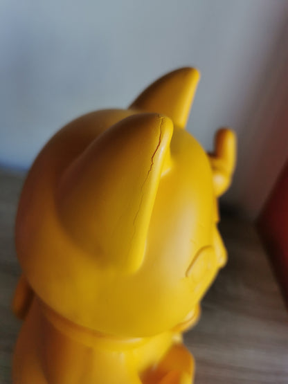 ( Défaut ) grande figurine de chat chanceux blanc maki neko fuck