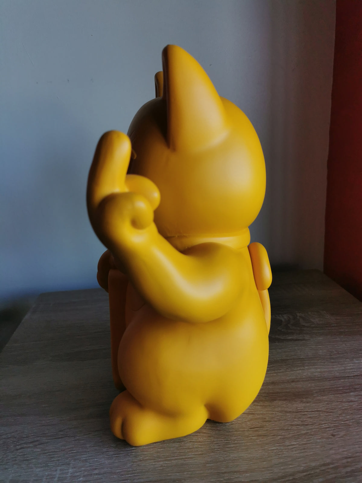 ( Défaut ) grande figurine de chat chanceux blanc maki neko fuck