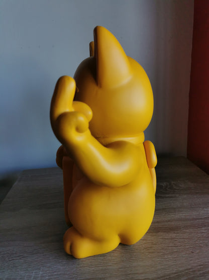( Défaut ) grande figurine de chat chanceux blanc maki neko fuck