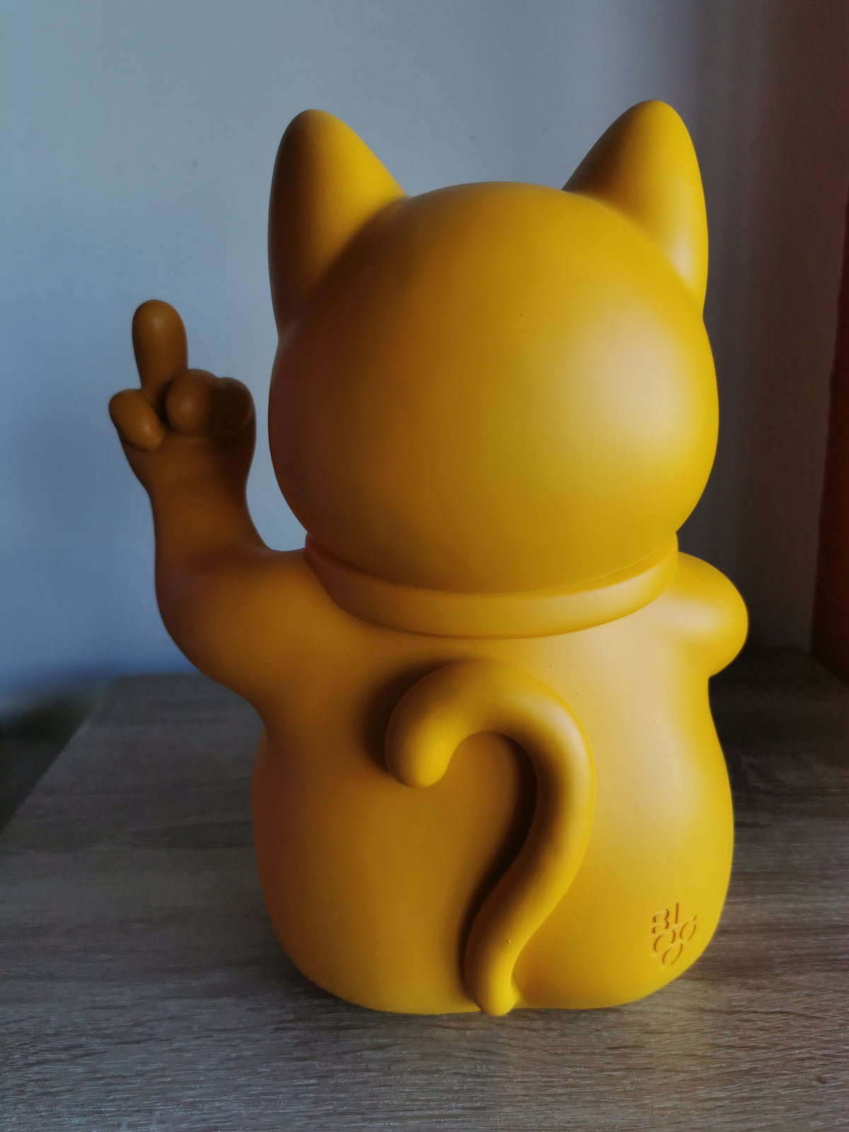 ( Défaut ) grande figurine de chat chanceux blanc maki neko fuck