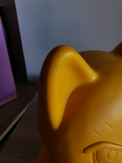 ( Défaut ) grande figurine de chat chanceux blanc maki neko fuck
