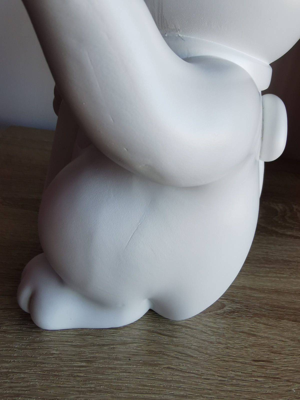 ( Défaut ) grande figurine de chat chanceux blanc maki neko fuck