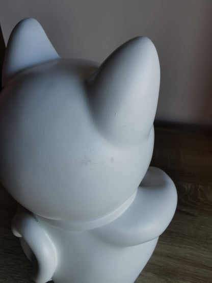 ( Défaut ) grande figurine de chat chanceux blanc maki neko fuck
