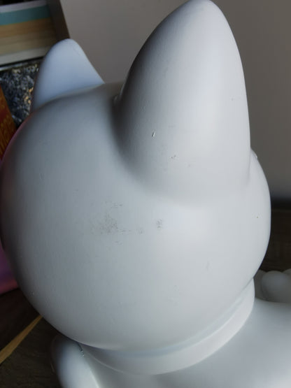 ( Défaut ) grande figurine de chat chanceux blanc maki neko fuck